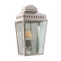 Preview: Elstead Mansion House Außen-Wandleuchte E27 Poliertes Nickel IP44