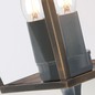 Preview: Elstead Mansion House Außen-Wandleuchte E14 3-fach Gealtertes Messing IP44