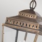 Preview: Elstead Mansion House Außen-Hängeleuchte E14 3-fach Gealtertes Messing IP44