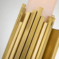 Preview: Elstead Marvele Wandleuchte G9 2-fach Gealtertes Messing Opal IP44