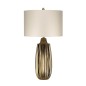 Preview: Elstead Newham Tischleuchte E27 67cm Bronze Keramik, Perlglanz Perlmuttsatin strukturiert