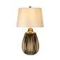 Preview: Elstead Newham Tischleuchte E27 55cm Bronze Keramik, Perlglanz Perlmuttsatin strukturiert
