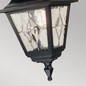 Preview: Elstead Norfolk Außen-Hängeleuchte E27 Schwarz IP43