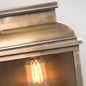 Preview: Elstead Old Bailey Außen-Wandleuchte E27 Gealtertes Messing IP44