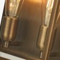Preview: Elstead Old Bailey Außen-Wandleuchte E27 2-fach Gealtertes Messing IP44