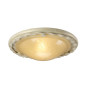 Preview: Elstead Olivia Deckenleuchte E27 Elfenbein, Gold, Made in UK