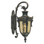 Preview: Elstead Philadelphia Außen-Wandleuchte E27 52cm Alte Bronze IP44
