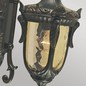Preview: Elstead Philadelphia Außen-Wandleuchte E27 52cm Alte Bronze IP44