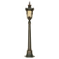 Preview: Elstead Philadelphia Außen-Stehleuchte E27 117cm Alte Bronze IP44