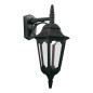 Preview: Elstead Parish Außen-Wandleuchte E27 48cm Schwarz IP44, Made in UK
