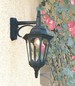 Preview: Elstead Parish Außen-Wandleuchte E27 48cm Schwarz IP44, Made in UK