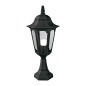 Preview: Elstead Parish Außen-Stehleuchte E27 54cm Schwarz IP44, Made in UK