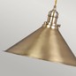 Preview: Elstead Provence Hängeleuchte E27 Up+Down Gealtertes Messing