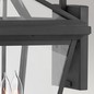 Preview: Elstead Alford Place Außen-Außenwandleuchte E14 3-fach Museum Schwarz Klar IP44