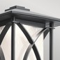 Preview: Elstead Ashbern Außen-Außenwandleuchte E27 38cm Strukturiertes Schwarz IP44
