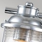 Preview: Elstead Ashland Bay Wandleuchte E27 3-fach Poliertes Chrom Klar gerippt IP44