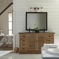 Preview: Elstead Ashland Bay Wandleuchte E27 3-fach Poliertes Chrom Klar gerippt IP44