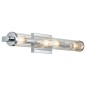 Preview: Elstead Azores Wandleuchte E14 4-fach Poliertes Chrom Klar geriffelt IP44