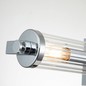 Preview: Elstead Azores Wandleuchte E14 4-fach Poliertes Chrom Klar geriffelt IP44