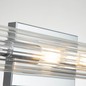Preview: Elstead Azores Wandleuchte E14 4-fach Poliertes Chrom Klar geriffelt IP44