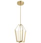 Preview: Elstead Calters LED Hängeleuchte 50cm Champagner-Gold