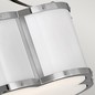 Preview: Elstead Chance Deckenleuchte E27 2-fach Poliertes Nickel mit poliertem Weiß