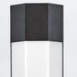 Preview: Elstead Facet  LED Wandleuchte Mattes Schwarz IP44