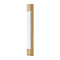 Preview: Elstead Facet  LED Wandleuchte Heritage Messing IP44