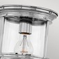 Preview: Elstead Hadrian Deckenleuchte E27 Chrom Klar IP44