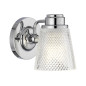 Preview: Elstead Hudson LED Wandleuchte G9 Poliertes Chrom Klar IP44