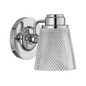 Preview: Elstead Hudson LED Wandleuchte G9 Poliertes Chrom Klar IP44