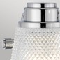 Preview: Elstead Hudson LED Wandleuchte G9 3-fach Poliertes Chrom Klar IP44