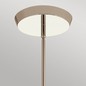 Preview: Elstead Kayva LED Kronleuchter 64cm Poliertes Nickel Klar facettiert IP44