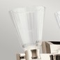 Preview: Elstead Kayva LED Wandleuchte 3-fach Poliertes Nickel Klar facettiert IP44