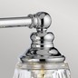 Preview: Elstead Keynes LED Wandleuchte G9 3-fach Poliertes Chrom Klar IP44