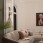 Preview: Elstead Kimrose Wandleuchte E14 Gebürstetes Naturmessing Klar geriffelt