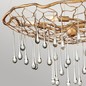 Preview: Elstead Laguna Hängeleuchte E14 4-fach Brüniertes Gold