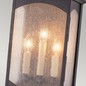 Preview: Elstead Market Square Außen-Außenwandleuchte E14 3-fach Ölgeriebene Bronze IP44