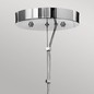 Preview: Elstead Mondo LED Kronleuchter G9 3-fach Poliertes Chrom Weiß