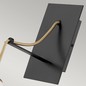 Preview: Elstead Nula Wandleuchte E14 Muschelweiß und Luxe-Gold Weiß-goldfarben innen