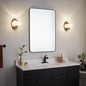 Preview: Elstead Pim LED Wandleuchte G9 Fuchs-Gold Satinierter, ummantelter Opal IP44