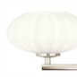 Preview: Elstead Pim LED Wandleuchte G9 3-fach Poliertes Chrom Satinierter, ummantelter Opal IP44