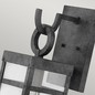 Preview: Elstead Porter Außen-Außenwandleuchte E27 47cm Gealtertes Zink Klar IP44