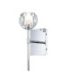 Preview: Elstead Regalia LED Wandleuchte G9 Poliertes Chrom Klar IP44