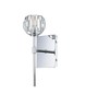 Preview: Elstead Regalia LED Wandleuchte G9 Poliertes Chrom Klar IP44