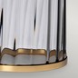 Preview: Elstead Reno Tischleuchte E27 Gealtertes Messing Walfisch Blau