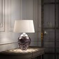 Preview: Elstead Samara Tischleuchte E27 72cm Poliertes Nickel Titan-silber
