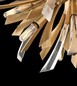 Preview: Elstead Vida Deckenleuchte E14 9-fach Brüniertes Gold