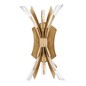 Preview: Elstead Vida Wandleuchte E14 2-fach Brüniertes Gold