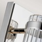 Preview: Elstead Wellington Wandleuchte E27 Poliertes Chrom Klar IP44